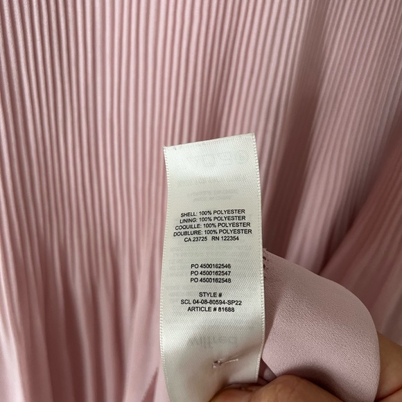 Wilfred Blush Pink Daydreamer Pleated Mini Dress - Picture 5 of 5